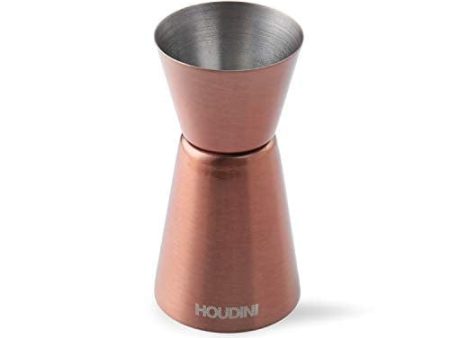 Houdini Double Jigger Bar Accessories, 3.5 inches, COPPER Discount