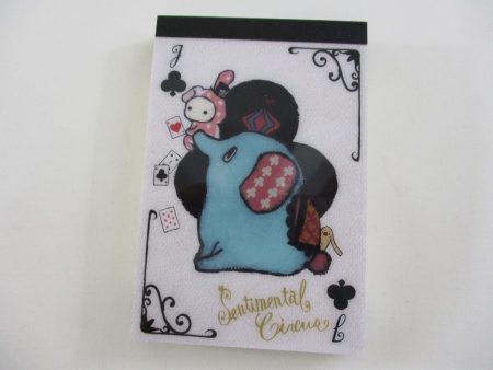 Cute Kawaii San-X Sentimental Circus Mini Notepad   Memo Pad - P - Vintage Rare Supply