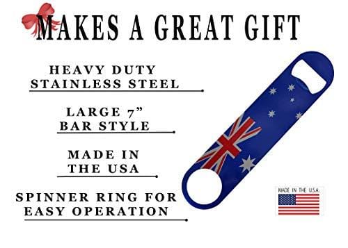 Australia Flag Speed Bottle Opener Heavy Duty Gift Australian For Cheap