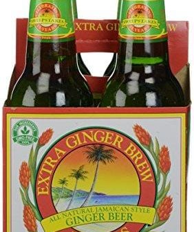 Reed s Extra-Ginger Soda, 12 Fl Oz (pack of 4) Online Hot Sale