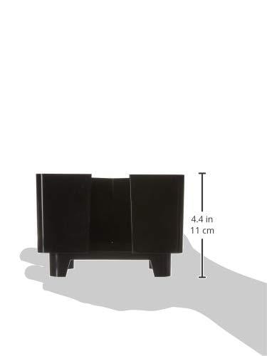 Co-Rect Plastic Bar Caddy with Triangular Design, Black For Cheap