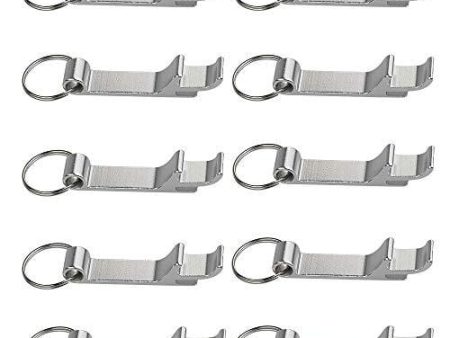 Anbers Keychain Bottle Opener, 10 Packs Mini Pocket Beer Opener Cheap