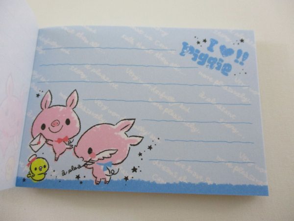 Cute Kawaii Crux I love Piggie Mini Notepad   Memo Pad - Stationery Design Writing Collection For Cheap