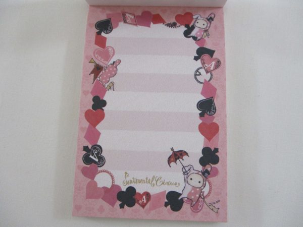 Cute Kawaii San-X Sentimental Circus Mini Notepad   Memo Pad - Q - Vintage Rare Online