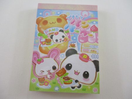 Cute Kawaii Kamio Panda Burger Mini Notepad   Memo Pad - Stationery Designer Paper Collection Cheap