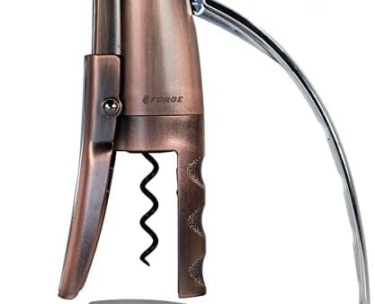 Forge Premium Quality Lever Corkscrew Wine Opener with Foil Cutter For Discount