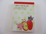 Cute Kawaii Crux Pig Piggy Happy Sweet Boo Mini Notepad   Memo Pad - Stationery Design Writing Collection Supply