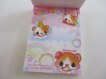 Cute Kawaii Kamio Hamster Hamu Hamu Mini Notepad   Memo Pad - Stationery Designer Paper Collection Online now