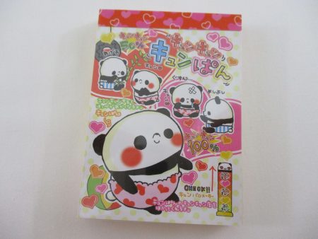 Cute Kawaii Crux Panda Baby Mini Notepad   Memo Pad - Stationery Designer Paper Collection For Cheap