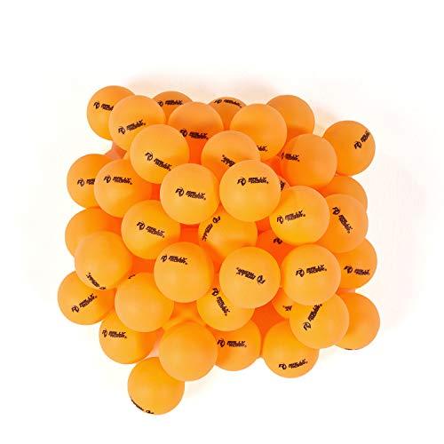 Rally and Roar Beer Pong Balls, 50 Count, 40mm, Orange - Colored Beer Pong Balls for Parties - Washable, Dent-Resistant Beer Pong Ball Set for Beer Pong Shots Game - Premium Table Tennis Accessories Discount