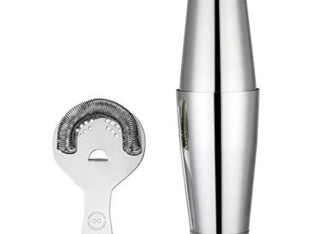 Boston Shaker Set: Weighted & Unweighted Martini Shaker With Hawthorne Strainer, 18 28oz Stainless Steel Cocktail Shaker, Professional Bartender Kits For Drink Mixing Mixology Cheap