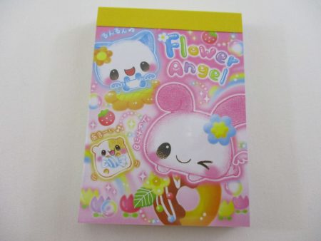 Cute Kawaii Kamio Flower Angel Cat Hamster Mini Notepad   Memo Pad - Stationery Designer Paper Collection For Cheap