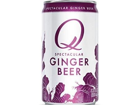 Q Mixers Ginger Beer, Premium Cocktail Mixer, 7.5 oz (24 Cans) Online Sale