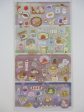 Cute Kawaii Kamio 4 Scenes Series Sticker Sheet -  Food Breakfast Lunch Dinner Burger Pancake Tea Sushi Bread Sweet Cake Milk Egg - for Journal Planner Craft Agenda Organizer Scrapbook Sale