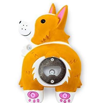 BigMouth Inc. Corgi Butt Bottle Opener – Hilarious Wall Mounted Bottle Opener, Fun Home Bar Accessories – Makes a Great Gift Idea Online Sale