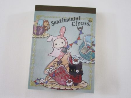 Cute Kawaii San-X Sentimental Circus Mini Notepad   Memo Pad - H - Vintage Rare Online Hot Sale