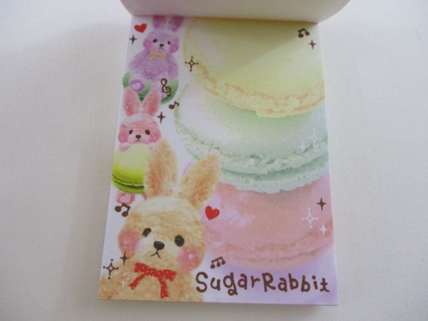 Cute Kawaii Q-Lia Sugar Rabbit Mini Notepad   Memo Pad - Stationery Designer Paper Collection on Sale