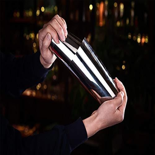 Boston Cocktail Shaker : 18oz Unweighted & 28oz Weighted Professional Bartender Kit, LUCKYGOOBO Premium Stainless Steel Martini Shaker,Bar Set. Discount