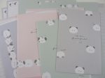 Cute Kawaii Q-Lia Funwari Panda dear Letter Sets - Stationery Writing Paper Envelope Penpal Hot on Sale