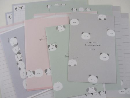 Cute Kawaii Q-Lia Funwari Panda dear Letter Sets - Stationery Writing Paper Envelope Penpal Hot on Sale