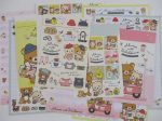 Cute Kawaii San-X Rilakkuma Always with Rilakkuma Bear Letter Sets - Stationery Writing Paper Envelope Fashion