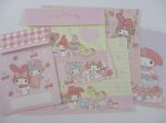 Cute Kawaii My Melody Sweet Smile Letter Sets - Penpal Stationery Writing Paper Envelope Set preowned For Sale