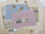 Cute Kawaii Q-Lia Cat and Dog Friends Letter Sets - Writing Paper Envelope Stationery Fashion