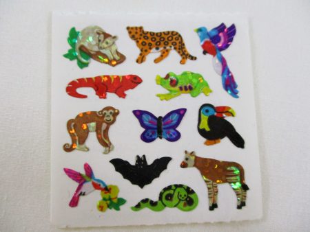 Sandylion Animals Safari Wild Sticker Sheet   Module - Vintage & Collectible Sale