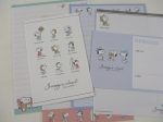 Cute Kawaii Peanuts Snoopy Letter Sets Stationery Paper - R Fashion