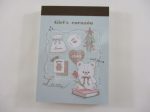 Cute Kawaii Q-Lia Bear Love Corazon Girl Mini Notepad   Memo Pad - Stationery Designer Paper Collection Fashion