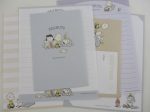 Peanuts Snoopy Spend Time at Home Letter Sets - Stationery Writing Paper Envelope Cheap