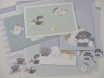 Cute Kawaii Q-Lia Shugou Dog Puppies Letter Sets - Stationery Writing Paper Envelope Penpal Cheap