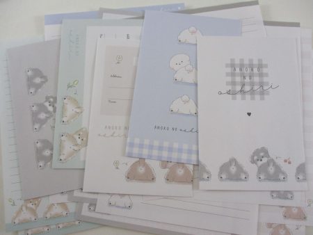 Cute Kawaii Crux Dog Anoko no Puppies Letter Sets - Stationery Writing Paper Envelope Penpal Online now