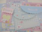 Cute Kawaii Cinnamoroll Letter Sets - Penpal Stationery Writing Paper Envelope - Rare Preowned on Sale