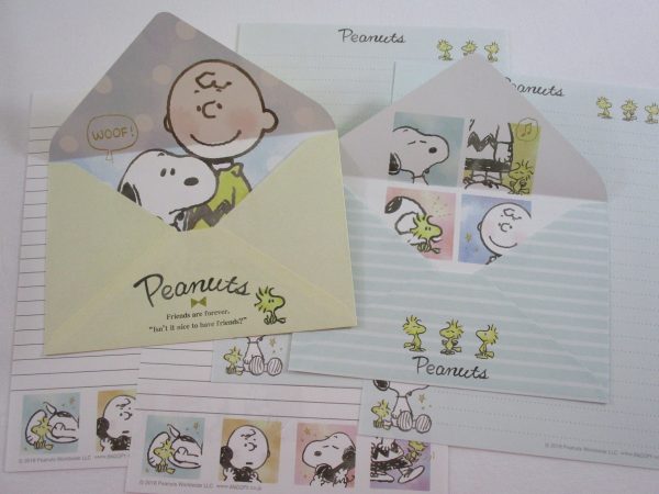 Peanuts Snoopy Letter Sets - C Friends are forever - Stationery Writing Paper Envelope Online now