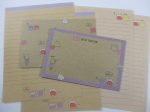 Cute Kawaii Q-Lia Hecho Collection Letter Sets - Writing Paper Envelope Stationery on Sale