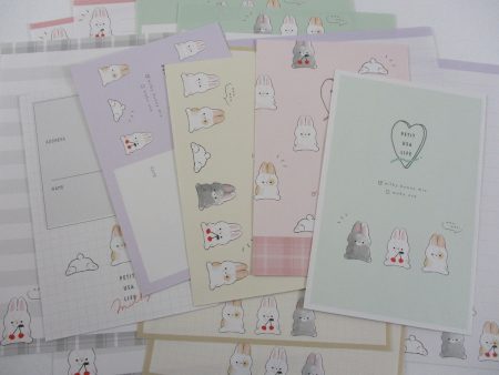 Cute Kawaii Crux Bunny Rabbit Letter Sets Stationery - writing paper envelope Cheap