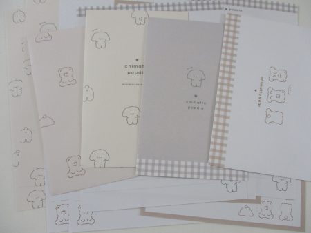 Cute Kawaii Q-Lia Chimatto Bear Letter Sets - Stationery Writing Paper Envelope Penpal Online