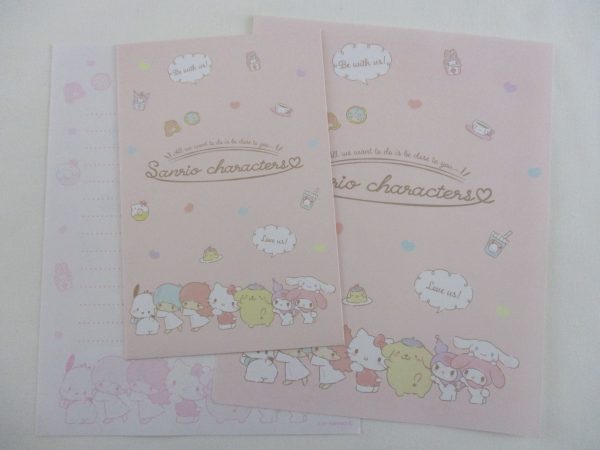 Cute Kawaii Sanrio Characters Letter Sets - Writing Papers Envelope Cheap