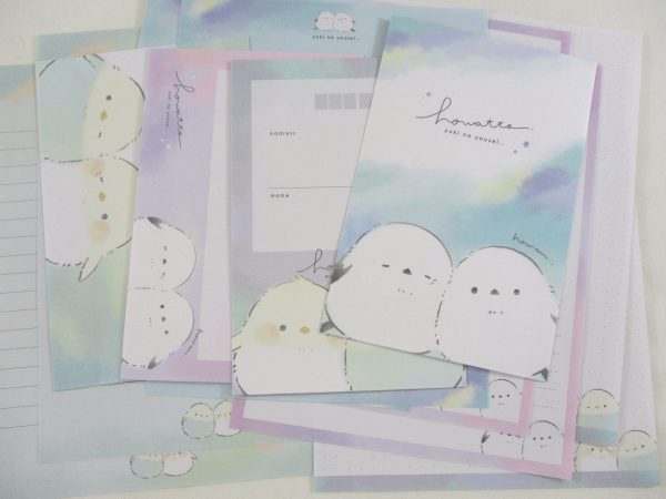 Cute Kawaii Q-Lia Birds howatto Letter Sets - Stationery Writing Paper Envelope Penpal Journal Stationary For Discount