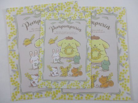 Cute Kawaii Pom Pom Purin dog 2022 Letter Set - Writing Papers Envelope Cheap