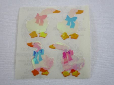 Sandylion Ducks Pearly   Opalescent Sticker Sheet   Module - Vintage & Collectible Hot on Sale