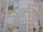 Cute Kawaaii Crux Cat Howamoco Nyanko Letter Sets - Stationery Writing Paper Envelope Gift Cheap