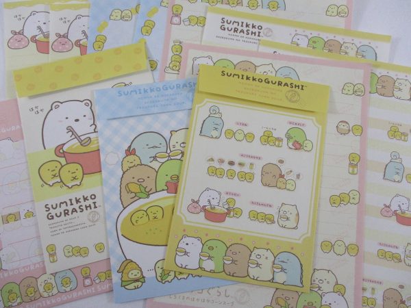 Cute Kawaii San-X Sumikko Gurashi Letter Sets - Writing Paper Envelope Stationery Penpal Online now