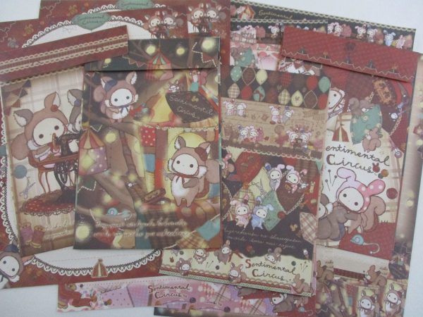 Cute Kawaii San-X Sentimental Circus Rain Fairy Letter Sets 2022 Fashion