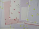 Cute Kawaii Q-Lia Misty Pallete Fruits Strawberry Lemon Letter Sets - Stationery Writing Paper Envelope Penpal Online Sale