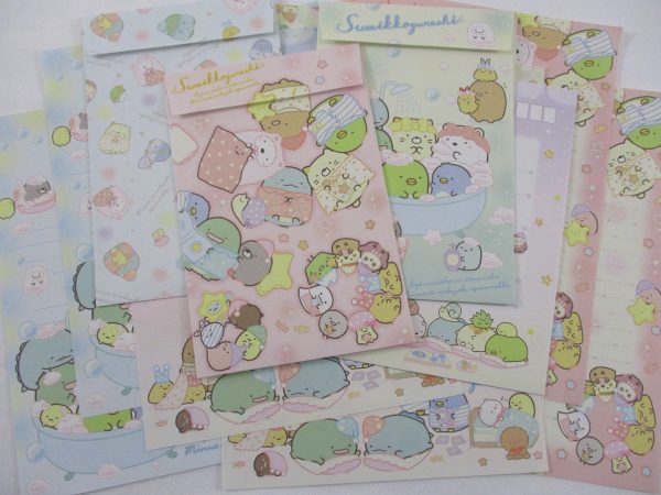 Cute Kawaii San-X Sumikko Gurashi Friends Home Party Letter Sets - Writing Paper Envelope Stationery Penpal Online