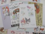 Cute Kawaii My Melody and Kuromi Letter Sets - Writing Paper Envelope Stationery Discount