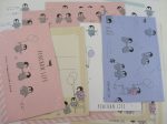 Cute Kawaii Q-lia Penguin Penchan Letter Sets - Stationery Writing Paper Envelope Sale