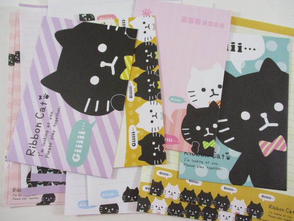 Cute Kawaii World Craft Cat Letter Sets - Writing Paper Envelope Stationery Sale